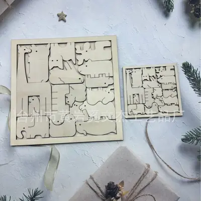 Çocuklar için DIY 3D Hayvan Yapboz Boyama Seti
