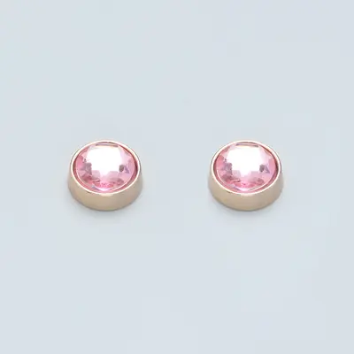 Invisible Magnetic Clasp for Shirts and Headscarves, Seamless, Rhinestone - 13