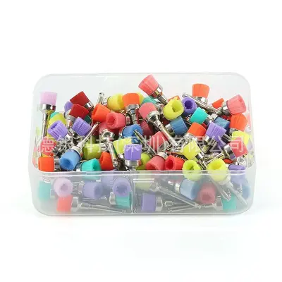 Dental polishing brush, low-speed, colorful