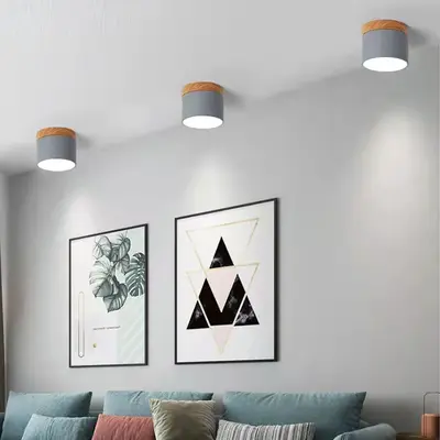 Nordic Modern Macaron Ceiling Light for Children's Room and Dining Room