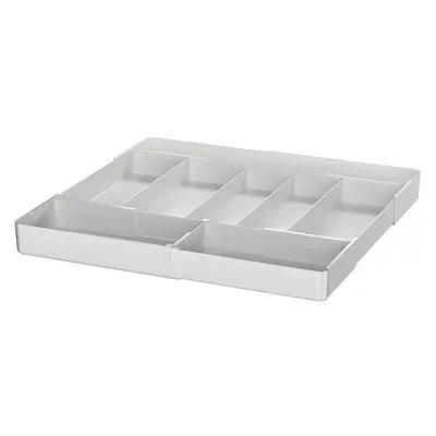 Extendable Drawer Organizer with Kitchen Compartments - 6