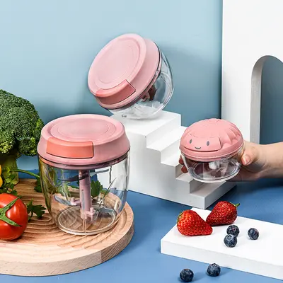 Manuelle Knoblauchpresse Knoblauchzerkleinerer Küchenmini-Knoblauchbrecher Knoblauchzerkleinerer Knoblauchmaschine Kleine Küchenmaschine