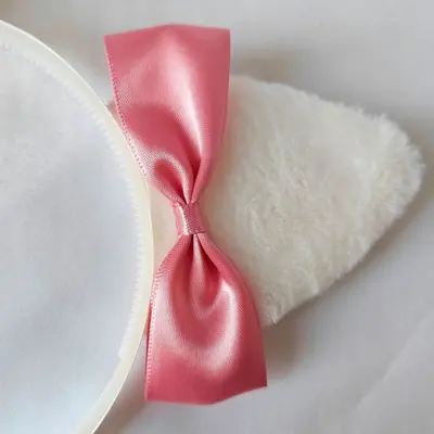 Children's Glitter Bow Cat Ear Headband for Parties and Festivals