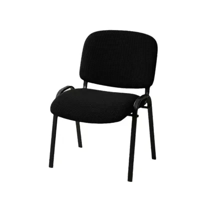 Grenzüberschreitender elastischer Hocker-Überzug rutschfest Sitzkissen Stuhlrückenlehnen-Überzug Büro Mais-Fleece Drehstuhl-Überzug Armlehnen-Set Essstuhl