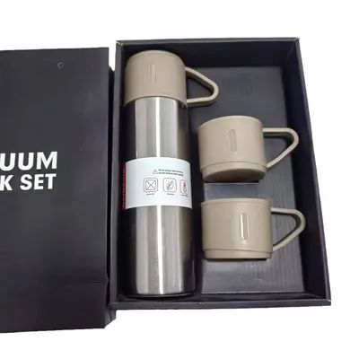 Thermobecher-Set aus Edelstahl 304 in Geschenkbox - 6