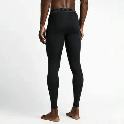 Men's Quick-Dry Color-Block Compression Sports Tights - 3