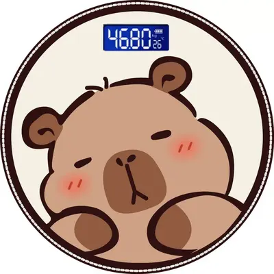 Manufacturer Electronic Scale Household Weight Scale Accurate and Durable Compact Dormitory Cartoon Body Scale Health Meter Rechargeable Health - 9