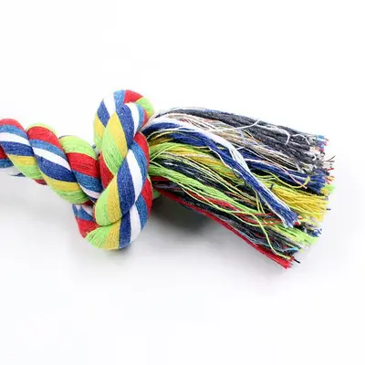 Teething Cotton Rope Dog Toy - 5