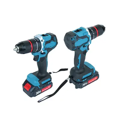 Impact drill home kit cordless lithium-ion power tools - 3