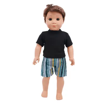 18-Zoll-Puppenkleidung für American Girl, T-Shirt und Shorts