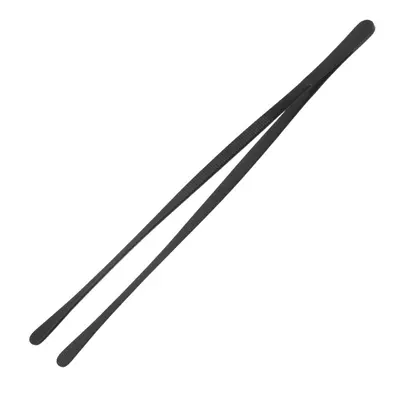 Stainless Steel Round-Tip Food Tongs, Heat-Resistant