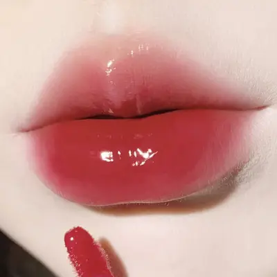 HERORANGE氤氲冰夜镜面唇釉 水光滋润嘟嘟唇显色不易沾杯显嫩唇彩 - 10