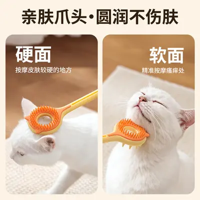 Retractable Cat Teaser Wand, Double-Sided Scratcher, Interactive Cat Toy - 3