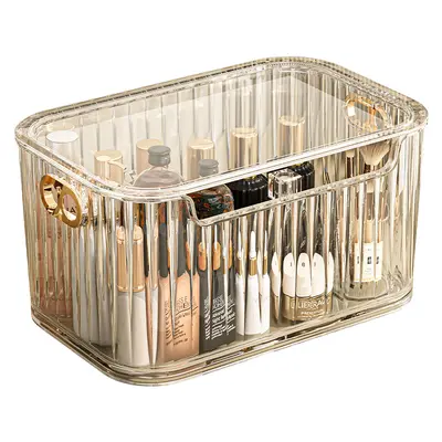 Cosmetic storage box, transparent acrylic, desktop organizer - 2