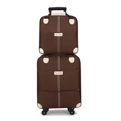 Leichte Trolley-Reisetasche mit Universalrollen, Bordgepäck - 12