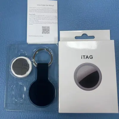 Round Bluetooth Tracker Device, Ultra-Thin Key Finder - 9