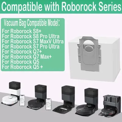 Suitable for Roborock sweeping robot accessories G10s/G20/S7/S8/Q5 non-woven dust bag