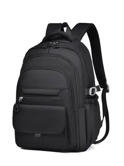 Student Backpack with Laptop Compartment, Large Capacity, Minimalist Design - 3