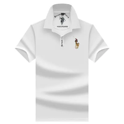 Herren Kurzarm-Poloshirt, einfarbig, feuchtigkeitsableitend - 10