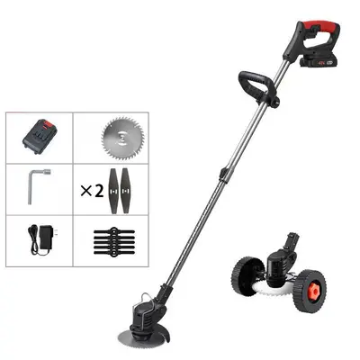 LSL Lithium Battery Handheld Lawn Trimmer Rechargeable Garden Brush Cutter - 10