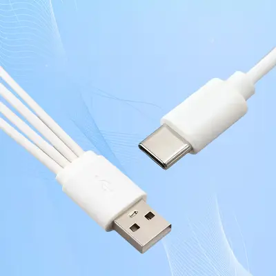 1-zu-3/1-zu-4 USB TYPE-C 4-in-1 Ladekabel