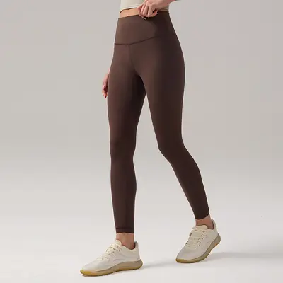 Women's Yoga Pants Nylon 66, High Waist, 24" Elastic, Breathable - 8