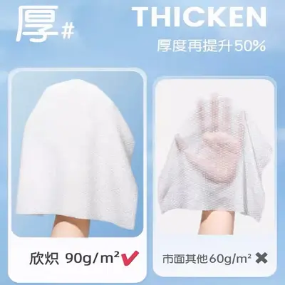 Taşınabilir fiber emici parçacıklar, cilt dostu, büyütülmüş ve kalınlaştırılmış, ulusal trend sıkıştırılmış yüz havlusu, sıkıştırılmış yüz havlusu