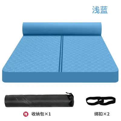 Yoga matı 2 metre uzun, 30 mm kalın, darbe emici - 10