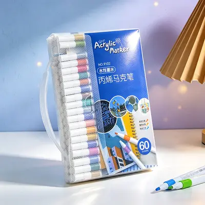 Auswaschbare Acrylmarker für Kinder - 10