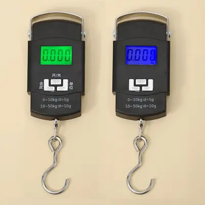 Portable electronic scale 50kg with hook