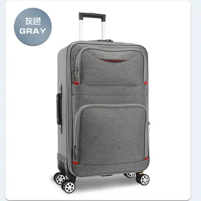 Großer Koffer Herren strapazierfähige Räder Tasche Oxford-Stoff universelle Räder Zahlenschloss Koffer Damen Leder Gepäcktasche 28 Zoll - 10