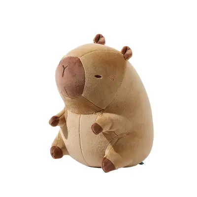 Capybara U-shaped neck pillow, multifunctional - 6