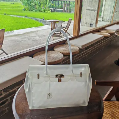 Transparent Silicone Jelly Tote Bag, Large Capacity for Women - 11