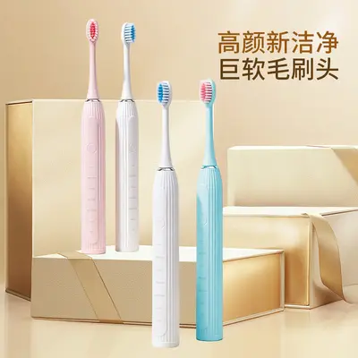 Smart Rechargeable Ultrasonic Electric Toothbrush Waterproof - 3