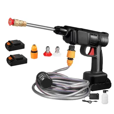 Cordless Lithium Battery High Pressure Car Washer with Water Gun, Household and Commercial - 2