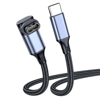 Кабель для зарядки часов Garmin с разъемом Type-C и угловым коннектором, совместимый с часами Garmin Instinct, Forerunner, Fenix JM570