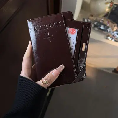 Pasaport kılıfı, çok fonksiyonlu seyahat organizer - 3