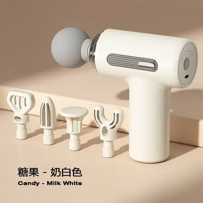 Adjustable Mini Neck Fascia Gun, Rechargeable Professional Massager - 8