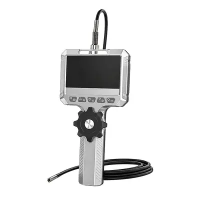 Industrial Endoscope, 6 mm, with Screen, 360° Rotation, Pipe Inspection