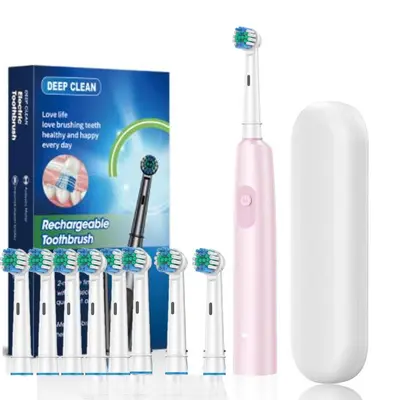 Rotating Rechargeable Electric Toothbrush, Fully Automatic - 11