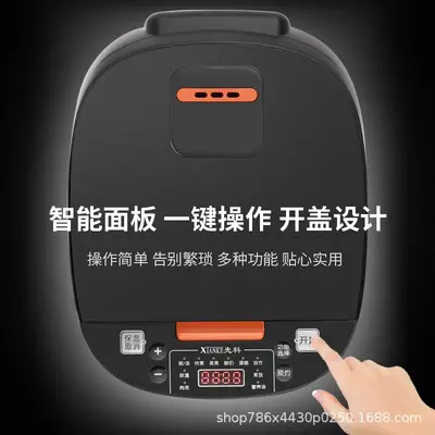 先科 智能电饭煲3-4人多功能4-5饭锅家用大容量厚釜内胆5L电饭锅