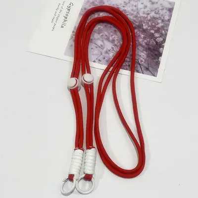 Adjustable Crossbody Phone Strap, Woven Knotted, Anti-Lost - 11