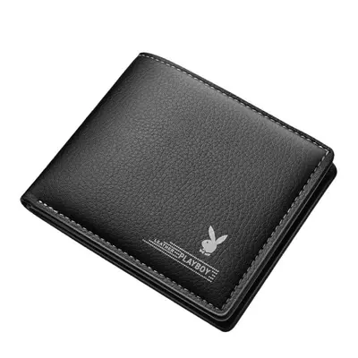 Men's Short Wallet Zipper Multi-Function Card Slots - 7