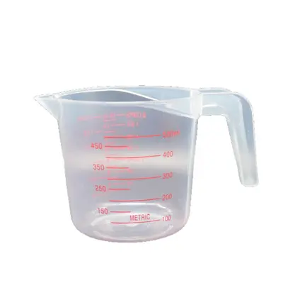 带刻度杯厨房工具杯量勺透明烘焙高测量计量1000塑料量杯250ML500