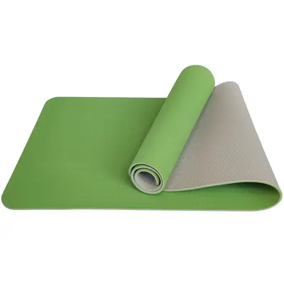 6mm Double-Layer TPE Yoga Mat, Two-Color Fitness Exercise Mat - 10