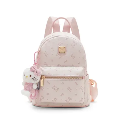 beamKitty Travel Backpack, Cartoon Print, With Pendant, Student - 6