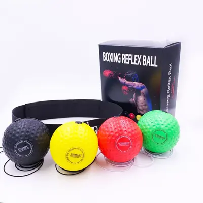 Neuer Nylongürtel, Box-Reaktionsball, am Kopf montierter Sanda-Kampftrainingsgerät, am Kopf montierter Box-Speedball