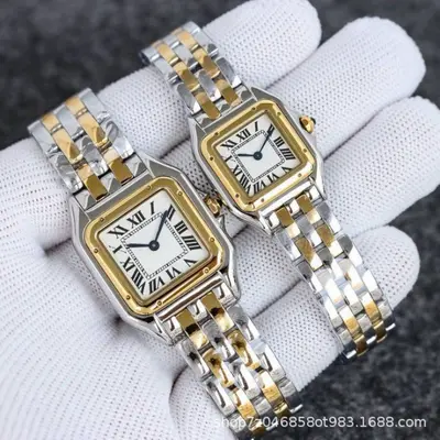 Cheetah Classic Stainless Steel Square Quartz Women's Watch - 2