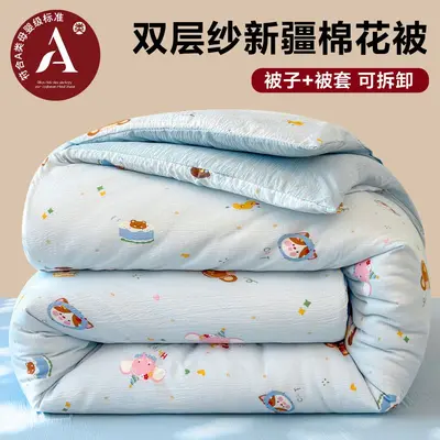 Xinjiang Cotton Quilt, Double-Layer Gauze, Winter and Spring-Autumn - 7