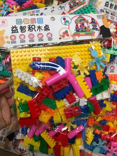 Kinder-DIY-Großpartikel-Kunststoffbausteine - 6